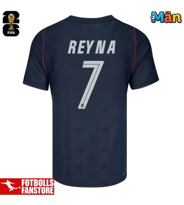 Förenta stater Giovanni Reyna #7 Bortatröja VM 2026 Kortärmad